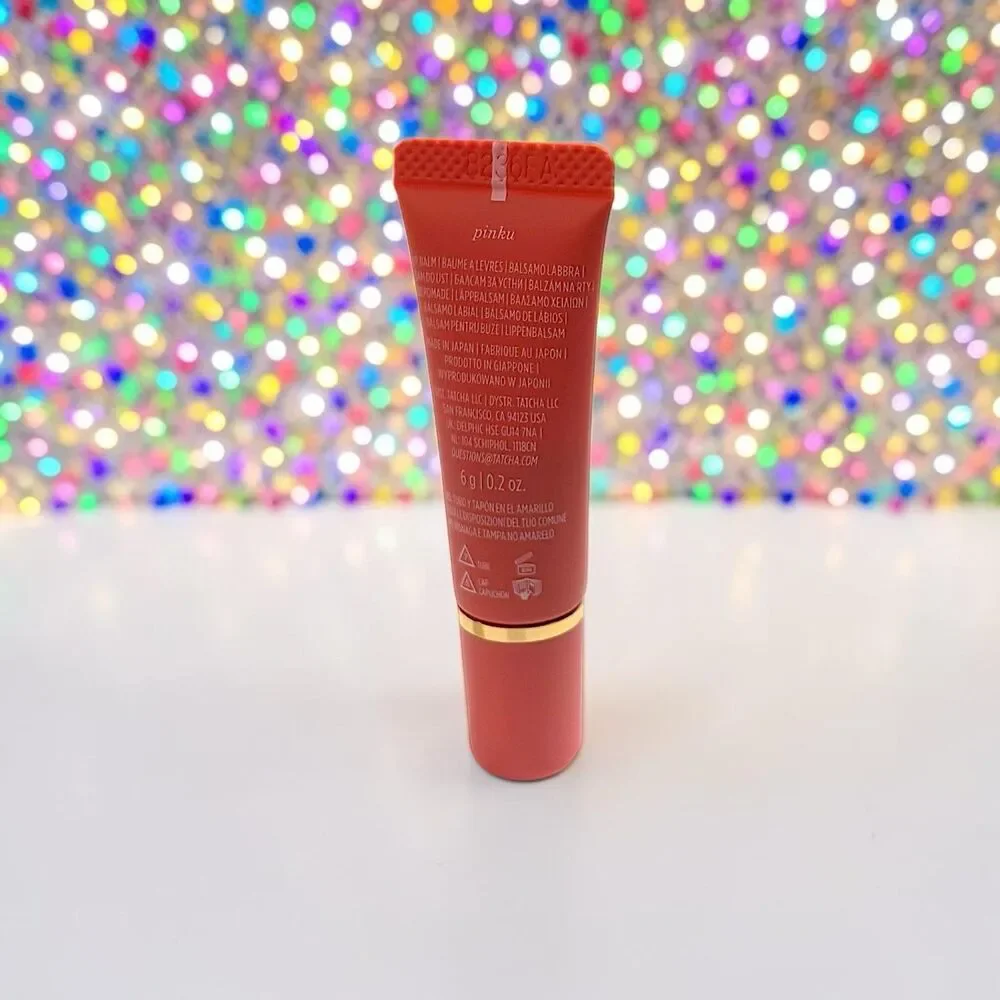 TATCHA The Melting Lip Balm in Pinku Deluxe Mini 0.2 oz NWOB